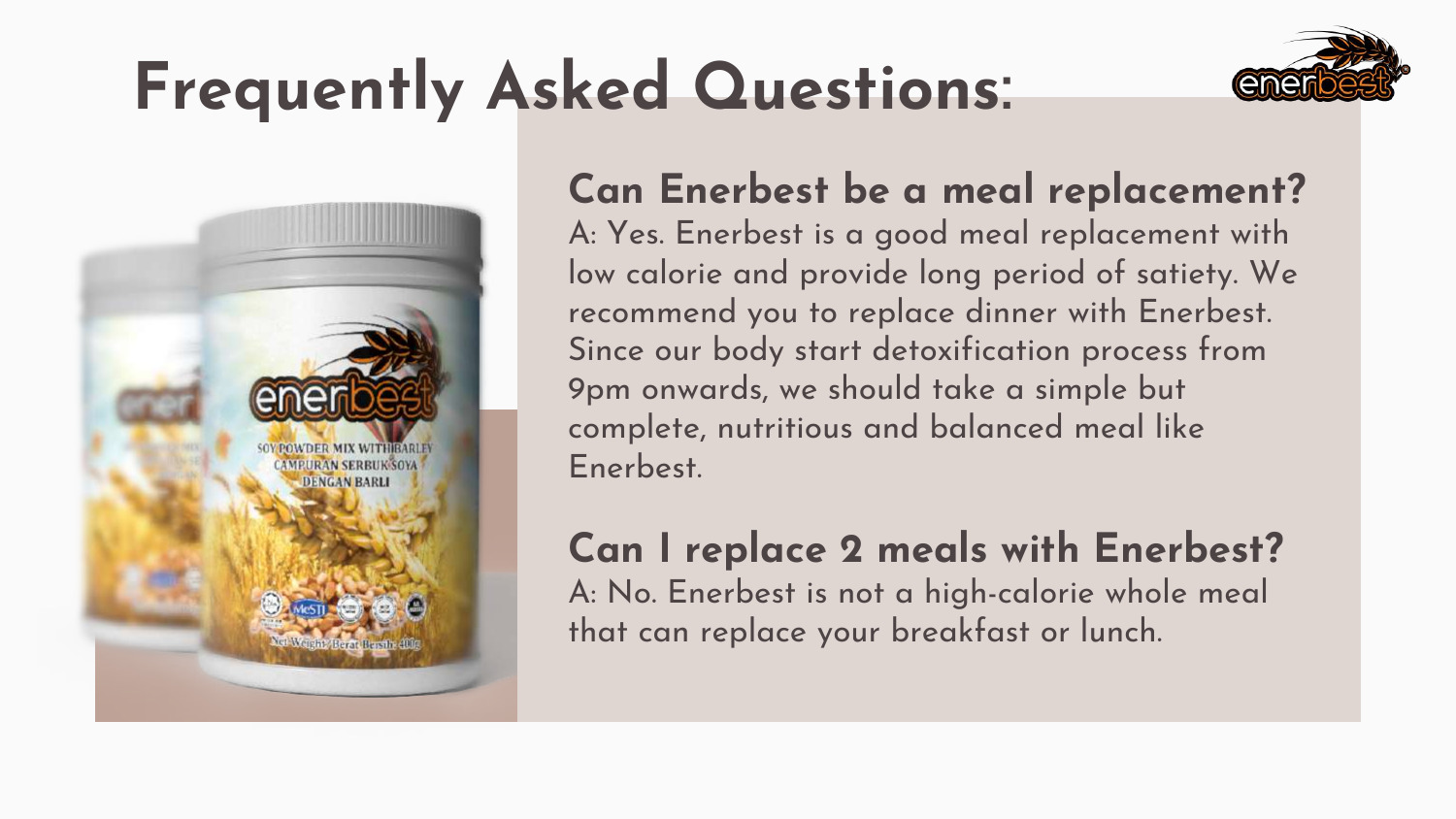 Enerbest product details